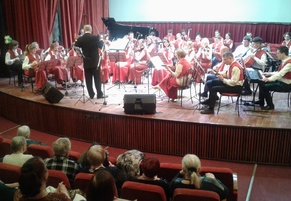 У нас в гостях Неаполитанский оркестр.