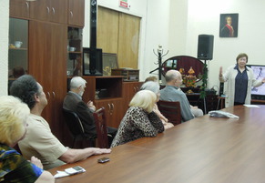 «Смотрите, кто пришёл!»  Представляем ветерана  В.Г. Дудину