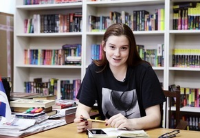 Полина. Волонтер проекта «Вкус жизни. Связь поколений».