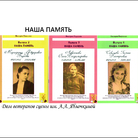 Наша память